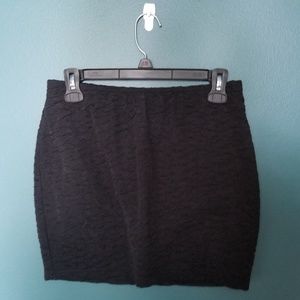 Textured Pencil Skirt